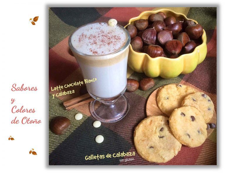 Latte de Calabaza Chocolate Blanco Especias