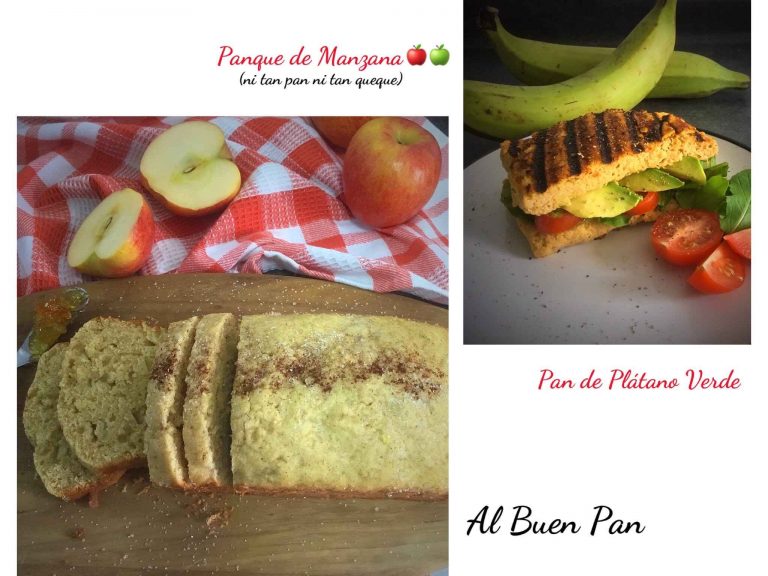 Panque De Manzana y Pan De Plátano Verde - DELIVERY SIN GLUTEN