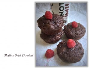 Muffins Doble Chocolate Vegano