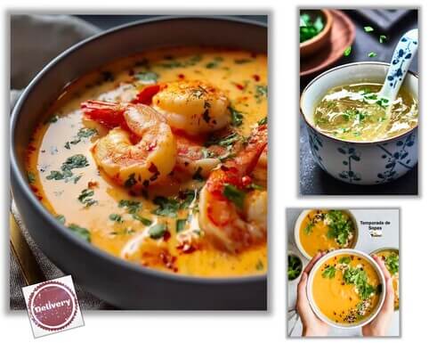 Sopas Cremas Minestrones
