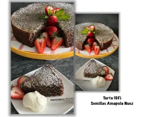 Tarta Amapola Nuez