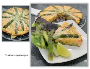 receta Frittata de Espárragos