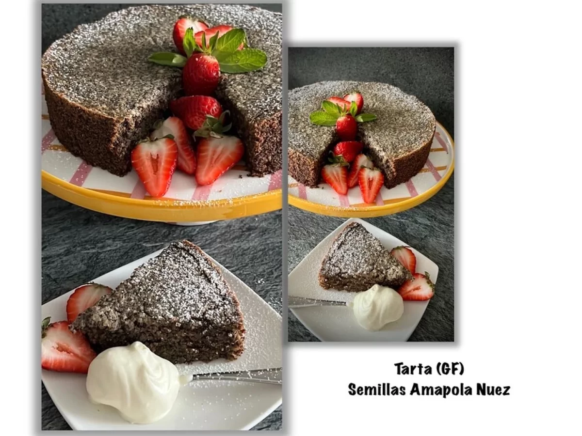 Tarta Amapola Nuez Tarta Amapola Nuez