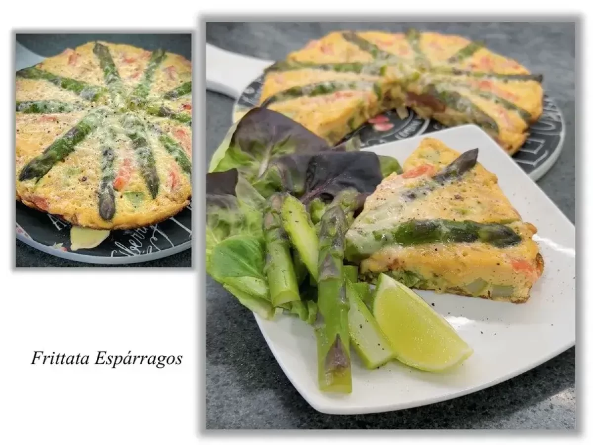 receta Frittata de Espárragos  receta Frittata de Espárragos